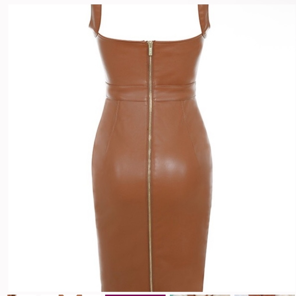 House of CB Tan Midi Dress - Picture 3 of 3